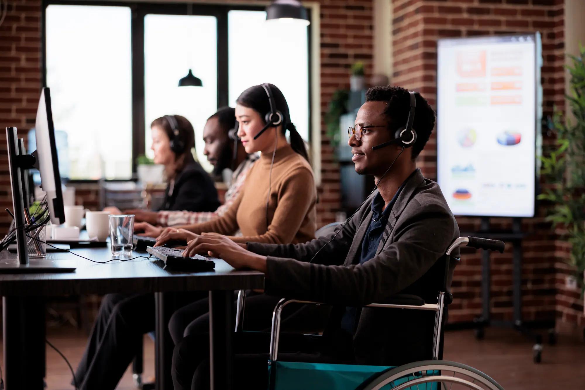 call-center-operator-living-with